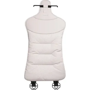 Autopotah Univerzální potah na autosedačku na celé opěradlo, umělá kůže, rozměr 77 x 36 cm bílá