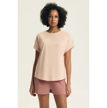 Pánské pyžamo DÁMSKÉ PYŽAMO EMELA 44487 SS26 broskev M