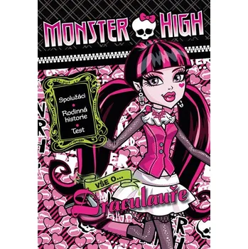 Mattel Monster High Vše o Draculauře Stav: nová