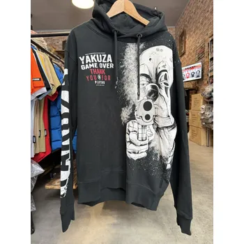 Pánská mikina Pánská mikina bez kapuce Yakuza HOB 17002 black velikost: 3XL