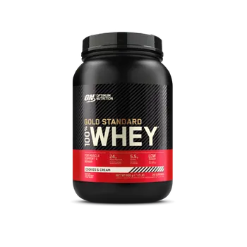 Protein 100% Whey Gold Standard - Optimum Nutrition cookies & krém 896 g