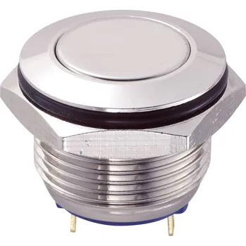 TRU COMPONENTS GQ16F-10/J/N tlačítko antivandal 48 V/DC 2 A 1x vyp/(zap) bez aretace 1 ks