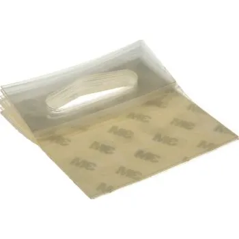 pant Samolepicí závěs 1075 50.8 x 50.8 mm, Čirá, Plast 50 ks 3M