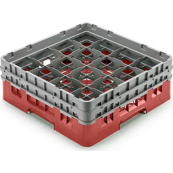 Příslušenství pro myčku Koš Camrack 16 pozic, výška sklenice 25,8 cm - Červená