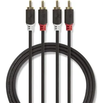 Audio kabel Kabel 2x Cinch konektor/2x Cinch konektor 3m NEDIS CABW24200AT30