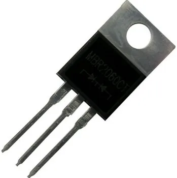 Elektronická součástka Tipa Dioda MBR2545 schottky 45V,2x15A TO220