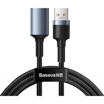 Pouzdro na mobilní telefon Baseus Cafule nabíjecí / datový kabel USB3.0 samec na USB3.0 samice 2A 1m, šedá