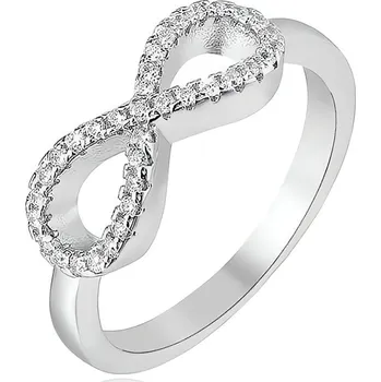 Prsten Stříbrný prsten Nekonečno AGG208 Beneto / Obvod: 56 mm - 56 mm
