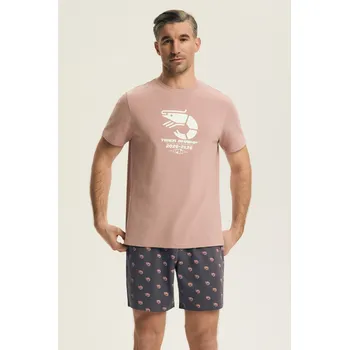 PÁNSKÉ PYŽAMO BRAD 44520 SS26 PURPLE-PROGUE L