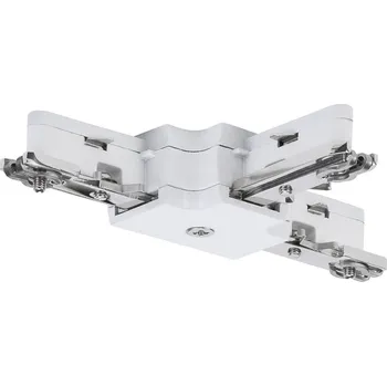 Průmyslové svítidlo Paulmann 97686 vysokonapěť. komponent lištových systémů T spojka bílá