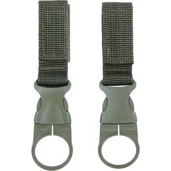 Láhev 101 Inc. MOLLE water bottle ring Olive (2ks) (Karabina na láhev 101 Inc. MOLLE water bottle ring Olive (2ks))