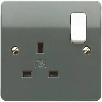 Elektrická zásuvka Zásuvka 1cestná spínaná 13A IP2XD MK Electric