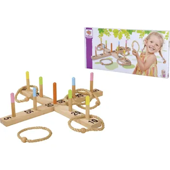 Hračka pro nejmenší Eichhorn Ringwurfspiel 100004405 Počet hráčů (max.): 5