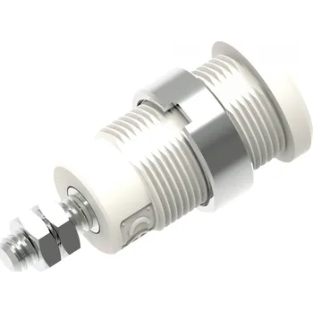 Krokosvorka Electro PJP 3265-C-CD1-BC bezpečnostní laboratorní zásuvka bílá 1 ks