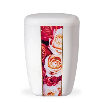 Smuteční dekorace Ekologická urna Luna - Růže