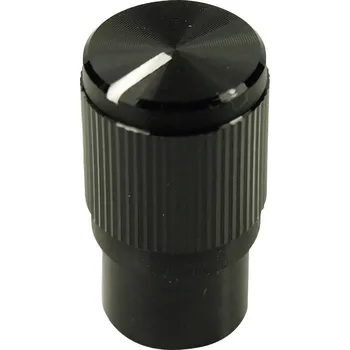 Cliff FC7259 otočný knoflík černá (Ø x v) 10.7 mm x 19 mm 1 ks