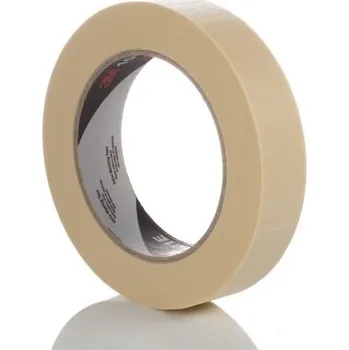 Lepicí páska Maskovací páska béžová 101E papírový nosič lepidlo z přírodního kaučuku 3M