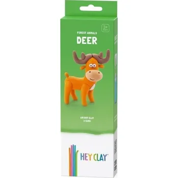 Modelovací hmota Hey Clay Kreativní sada - Jelen