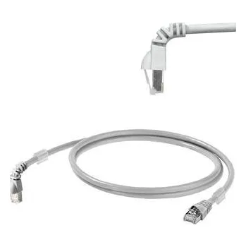 Datový kabel Weidmüller 1233160020 RJ45 síťové kabely, propojovací kabely CAT 6A S/FTP 2.00 m šedá UL certifikace 1 ks