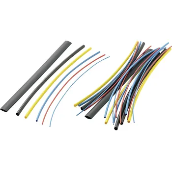 TRU COMPONENTS 1571322 sada smršťovacích bužírek barevná 9.50 mm 0.60 mm Poměr smrštění:2:1 28 ks