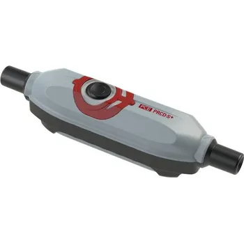 Elektrická zásuvka PCE 967011355 mezizásuvka s proudovým chráničem plast PRCD-S plus 230 V šedá, černá, červená IP55