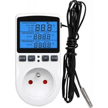 Termostat EUROKOMP Termostat URZ4055 zásuvkový