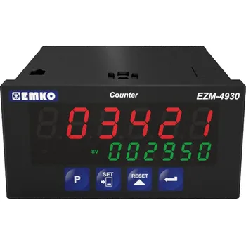 Emko ESM-4930 2bodový, P, PI, PD, PID univerzální regulátor Pt100 -200 do plus 1700 °C relé 5 A (d x š x v) 86.5 x 48 x 96 mm