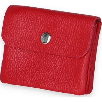 Peněženka Kožená peněženka malá Retro Italy barva: červená