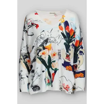 Dámský svetr Svetřík úpletový Damod T86005 oversize