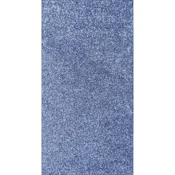 Koberec Běhoun Velur Ultra tm. modrý, 67x200, modrá, dětský pokoj, AladinWorld Expres - 1 rok na vrácení + DOPRAVA ZDARMA k Vám i zpět