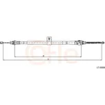 Tazne lanko, parkovaci brzda COFLE (17.0006)