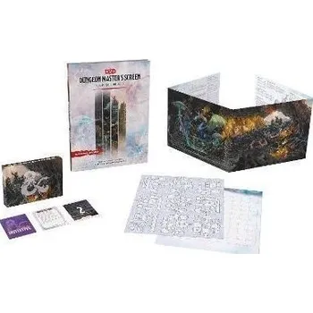 Desková hra DD Dungeon Masters Screen: Dungeon Kit (Dungeons Dragons DM Accessories)