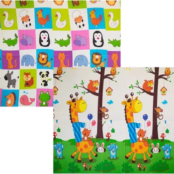 Hračka pro kojence Aga4Kids Dětská skládací pěnová podložka 200x180 cm DS3017