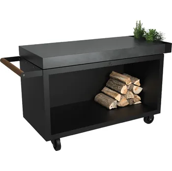 OFYR MISE EN PLACE TABLE BLACK PRO 135 - Ceramic Dark Grey MP-B-135-PRO-CD