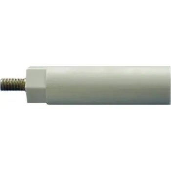 Závitová tyč 4S10 distanční čep s izolací (d) 10 mm M4 x 7 mm polyester, ocel pozinkované 1 ks