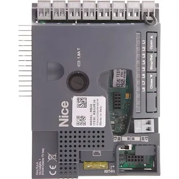 Pohon brány RBA3R10 řídicí jednotka Nice - pro pohony Nice Robus 400, 600, 1000 a RUN 1500 - rozšířené funkce, náhrada RBA3