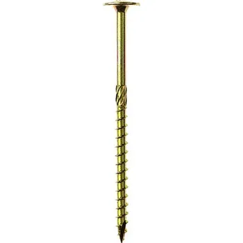 Spojovací materiál Profi Depot Vrut do dřeva TurboDRILL, ø 6 × 100 mm, TX 30, talířová hlava, 75 ks&nbsp;281060100