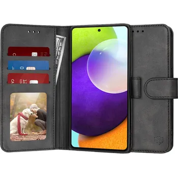 Techsuit - Diář - Samsung Galaxy A52 5G - černý