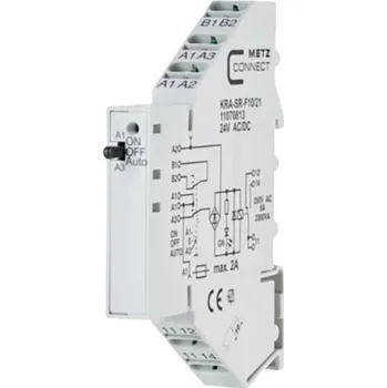 Relé Spojovací modul 24, 24 V/AC, V/DC (max) 1 přepínací kontakt Metz Connect 11070813 1 ks
