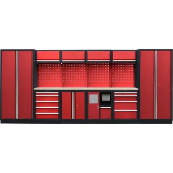 Kvalitní PROFI RED dílenský nábytek - 4535 x 2000 x 495 mm - RTGS1301AE