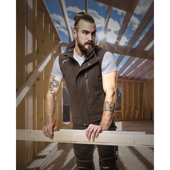 Dámská vesta Softshellová vesta ARDON®R8ED+ hnědá - DOPRODEJ S Velikost: S, Barva č: hnědé odstíny