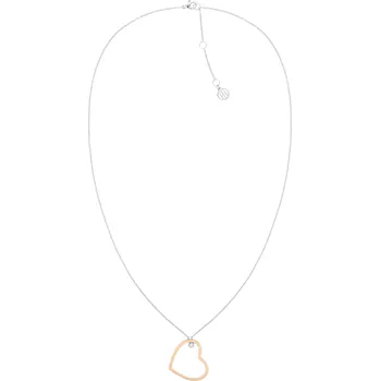Náhrdelník Slušivý bicolor náhrdelník se srdíčkem Minimal Hearts 2780759 Tommy Hilfiger