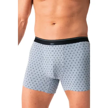 Pánské spodní prádlo PÁNSKÉ BOXERKY MXH 936 A26 modrá XXL