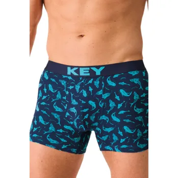 Boxerky PÁNSKÉ BOXERKY MXH 941 A26 tmavě modrá XL