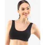 EcoBamboo 07016P Top podprsenkový se širokými ramínky Barva: černá, Velikost: L/XL