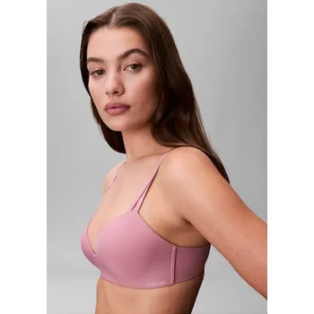 Podprsenka Dámská push up podprsenka Calvin Klein QF6017E 41I 75 C Starorůžová1