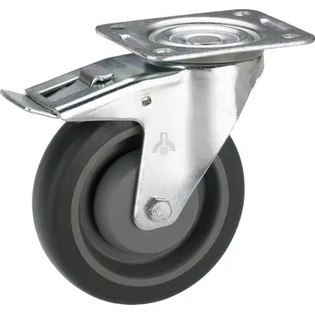 Pojezdové kolečko dörner plus helmer 716565F 716565F kolečko Ø kola: 100 mm nosnost (max.): 150 kg 1 ks