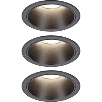 Bodové svítidlo Paulmann 94869 Cole Coin vestavné svítidlo, LED, 6 W, černá