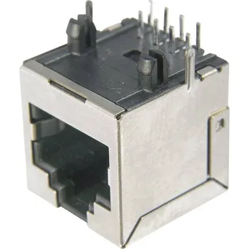Síťový konektor TRU COMPONENTS TC-AMJ-188-00101-CAT6-203, 1586533, RJ45 konektor, RJ45, CAT 6, piny:8P8C, 1 ks