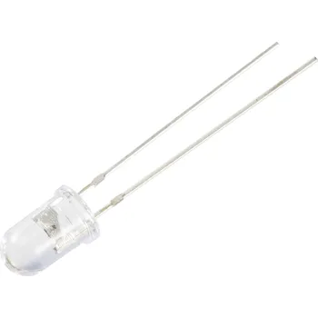Dioda TRU COMPONENTS LED s vývody žlutá kulatý 5 mm 3000 mcd 30 ° 8 mA 3 V, 13 V